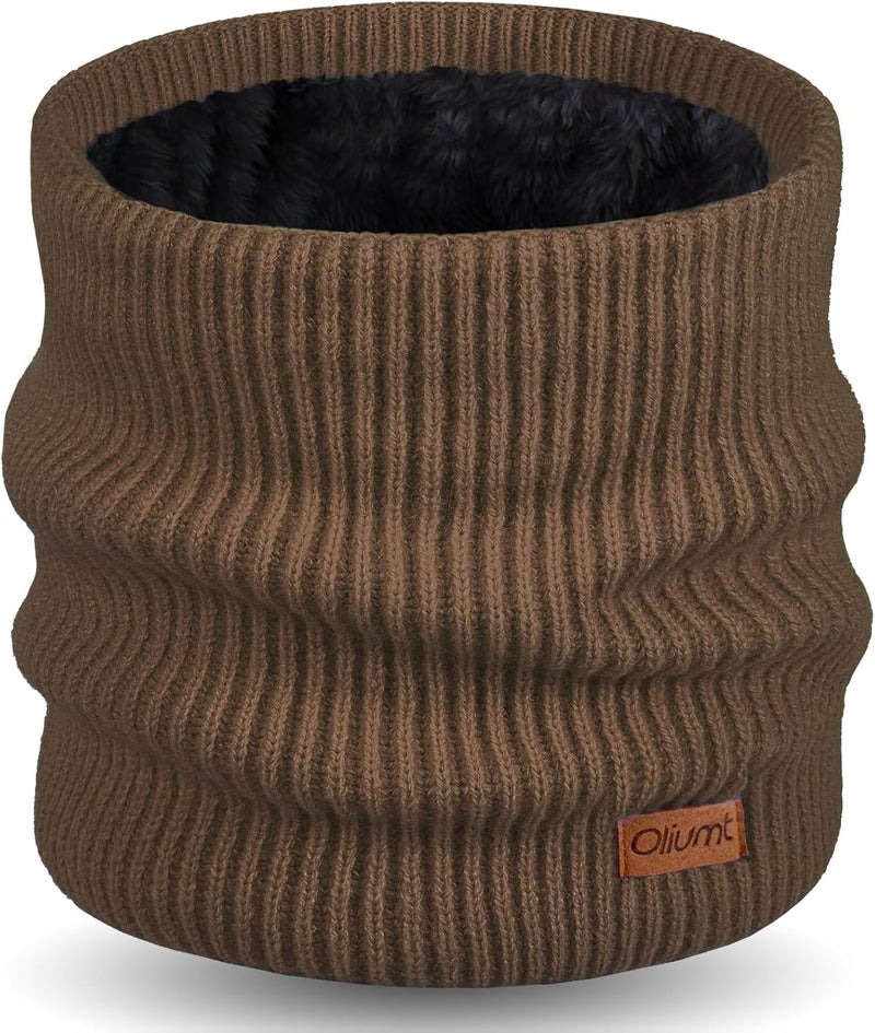 Oliumt Neck Warmer for men,Winter Neck Gaiters Face Scarf Women Windproof Warm Fleece Scarves Gaiter for Cold Weather - Image 1
